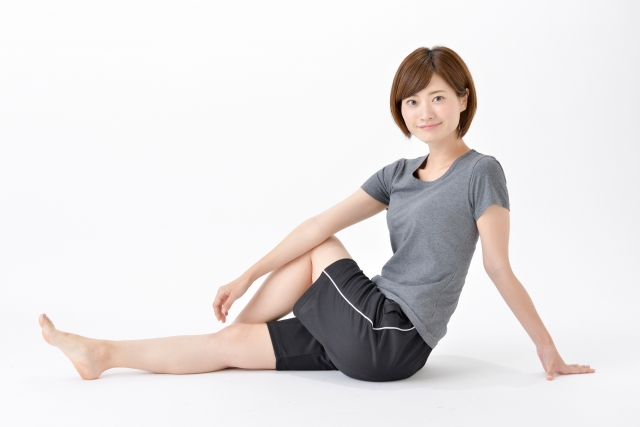 美背中ストレッチ